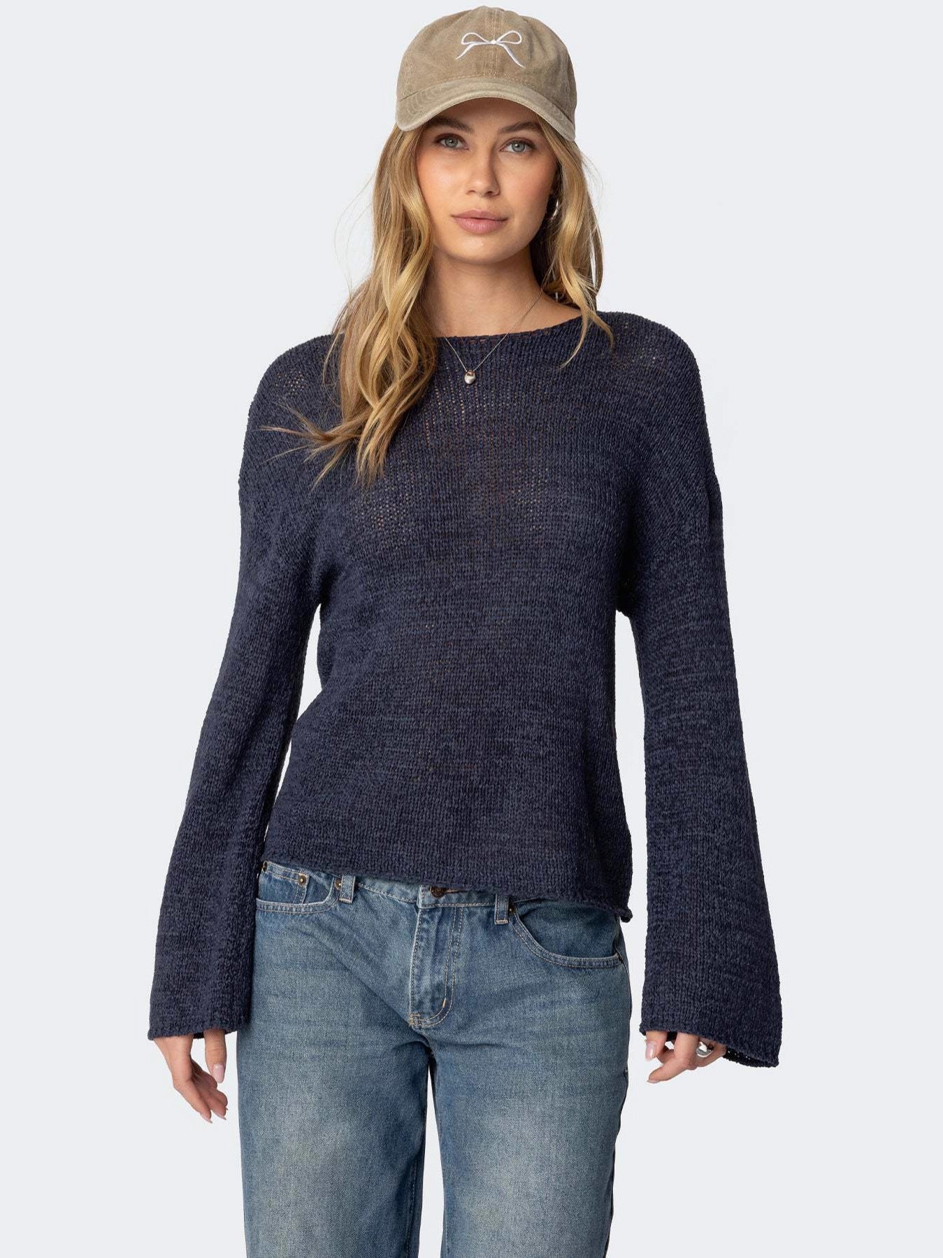 Casual All-match Pullover Crewneck Sweater