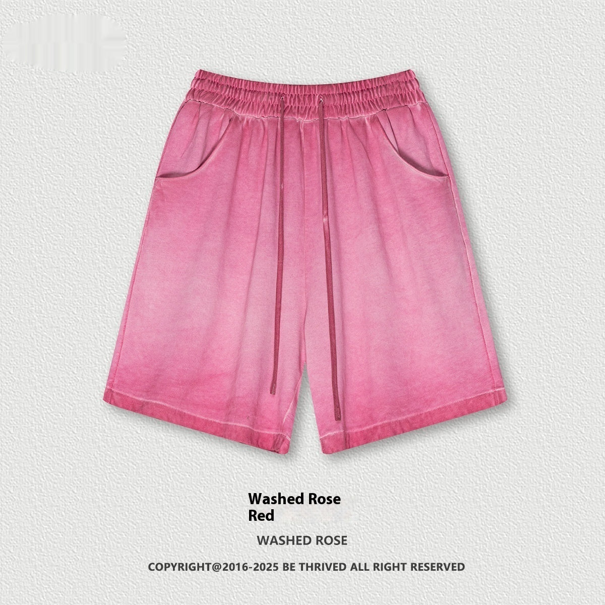 Heavy Drawstring Leisure Sports Pants Fashion Brand Retro Reverse Bottom Fried Fifth