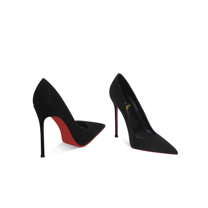 Womens Plus-Size Ultra-Thin Heel High Heels