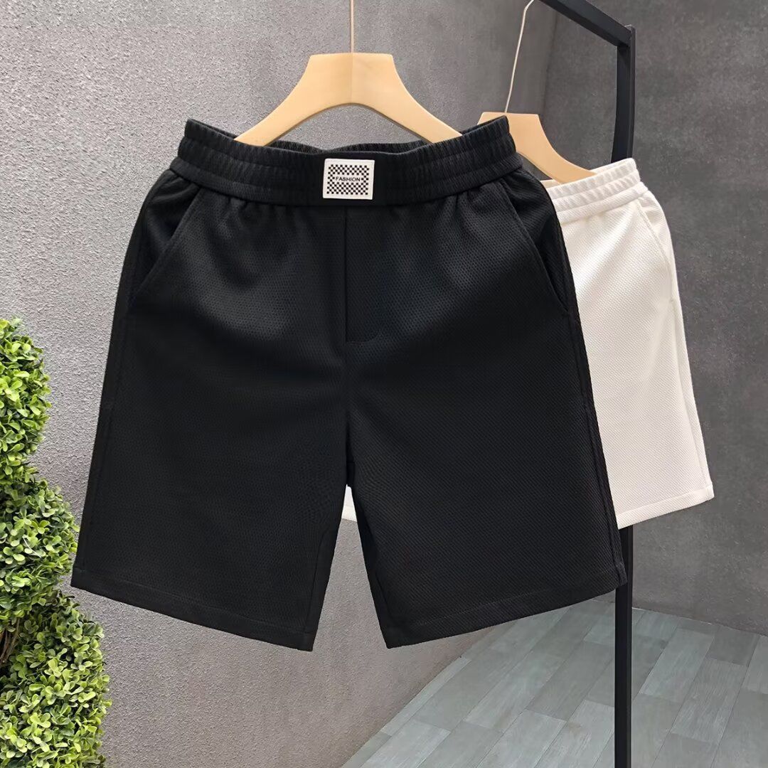 Beach Shorts Men's Summer Fashion Large Trunks Elastic Waist