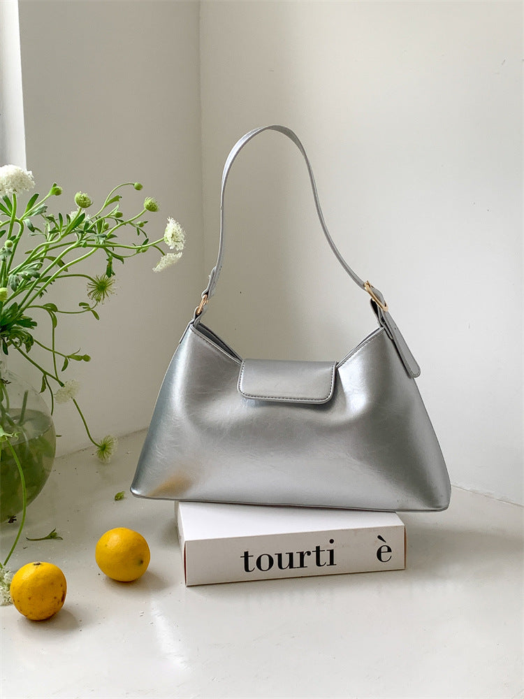 Womens Large-Capacity Korean-Style PU Tote And Shoulder Bag For Women