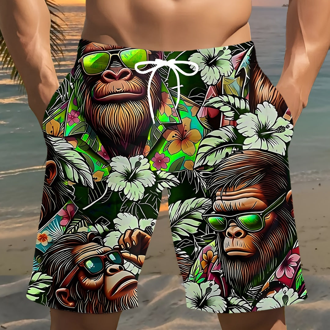 Men's Casual Fashion Simple Breathable Shorts