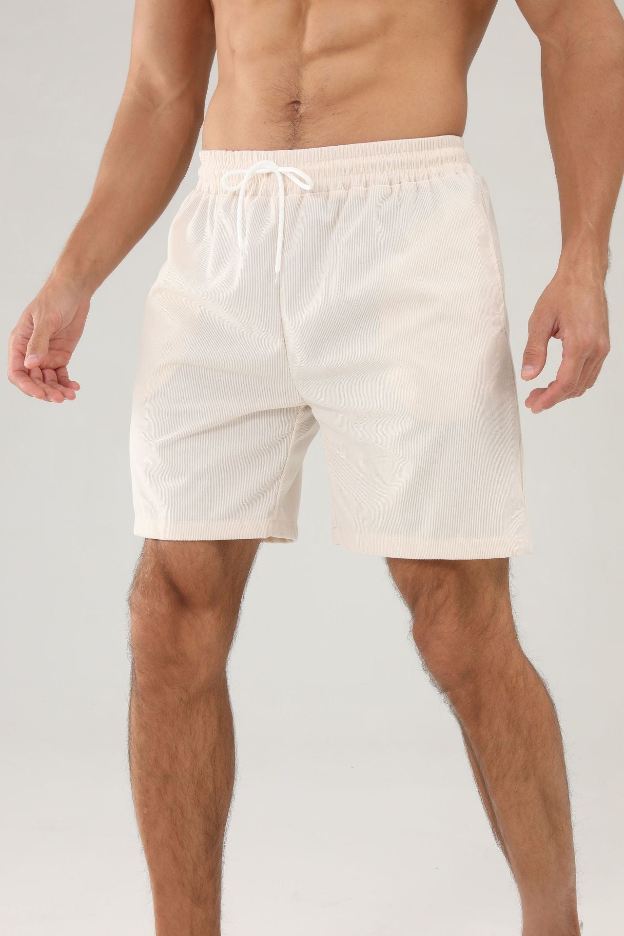 Men's Summer Pure Color Tied Sports Pants
