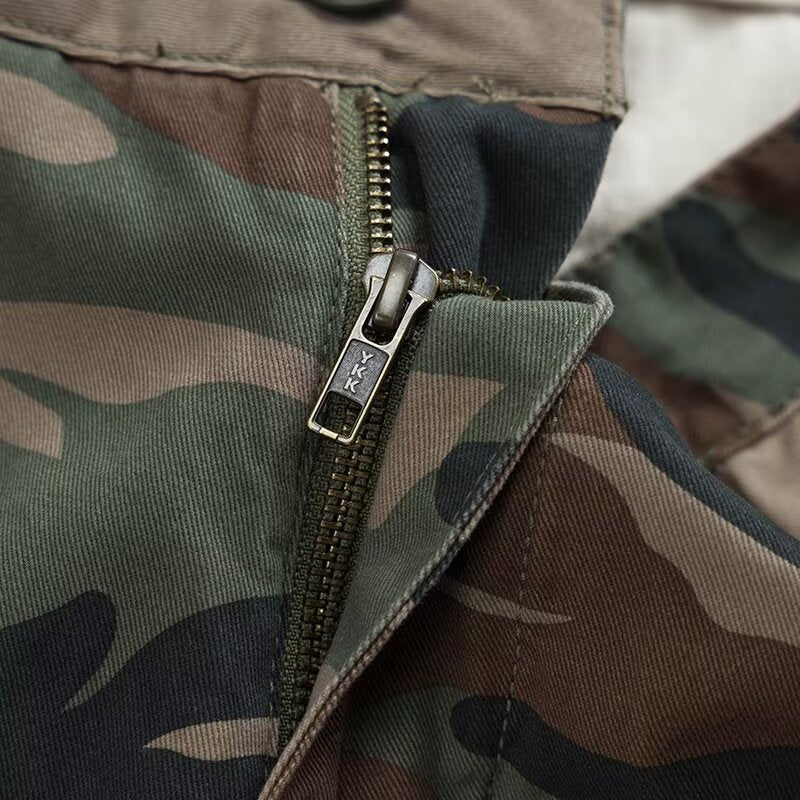 Summer Multi-pocket Workwear Shorts Men's Trendy Outdoor Functional Quick-drying Straight-leg Pants Fashionable All-match Loose Shorts