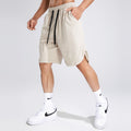Men's Shorts Waffle American Solid Color Running Fitness Sports Casual Shorts