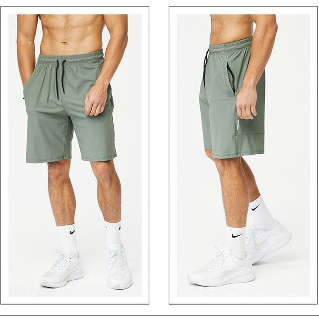 Nylon Sports Shorts Men's Outdoor Marathon Training Running