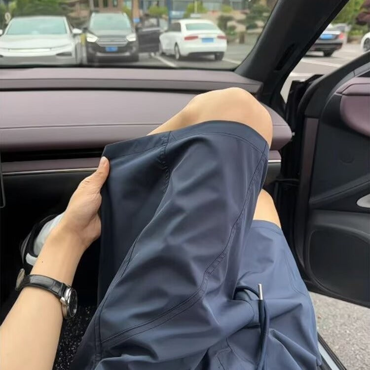 Quick-drying Slant Sports Shorts Men's Summer Wear American Style