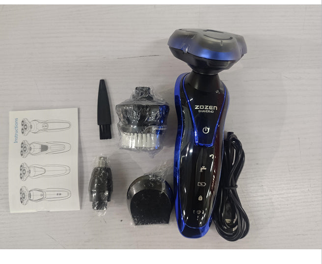 4D floating shaver
