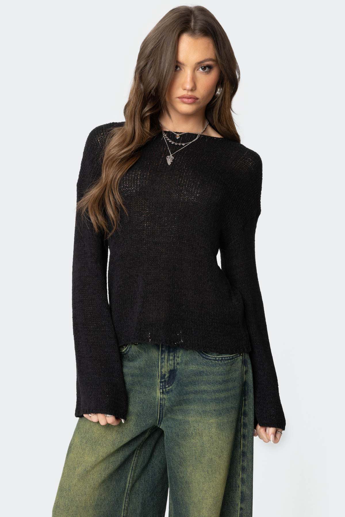 Casual All-match Pullover Crewneck Sweater
