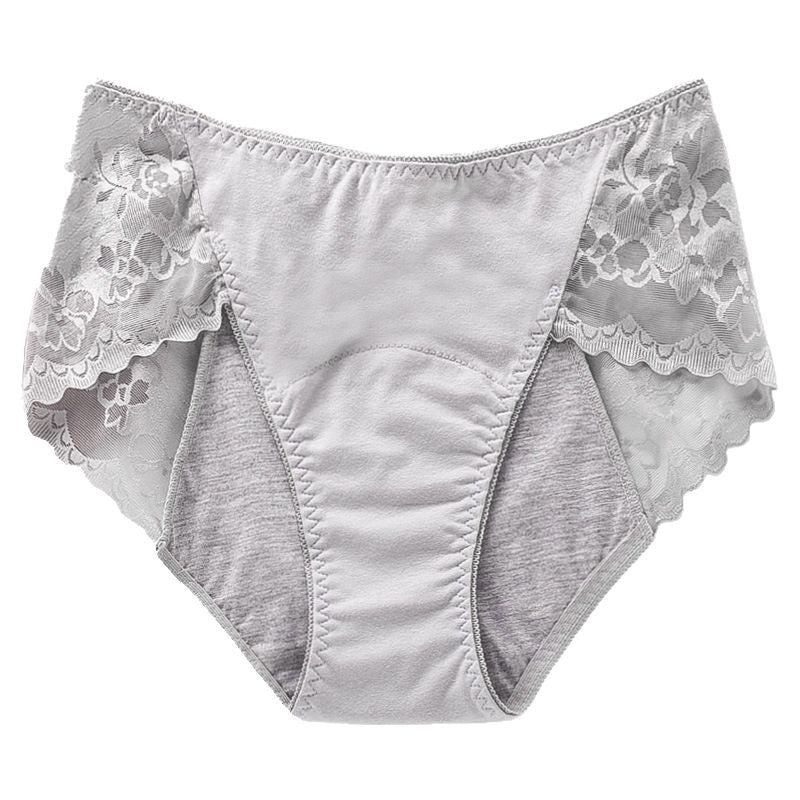 Women's Plus-Size Leak-Proof Lace-Trimmed Period Underwear