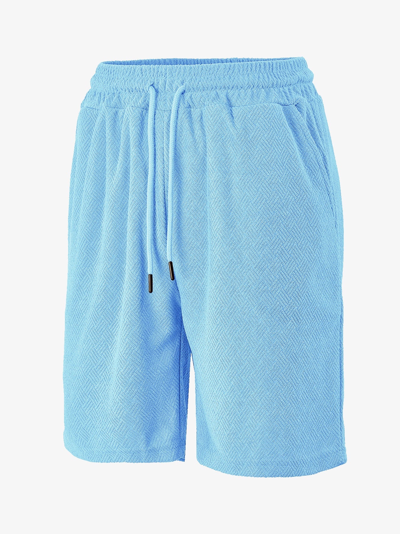 Loose Comfortable Breathable Jacquard Fabric Men's Casual Shorts