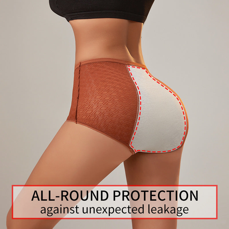 Women's High-Waist Leak-Proof Breathable Underwear