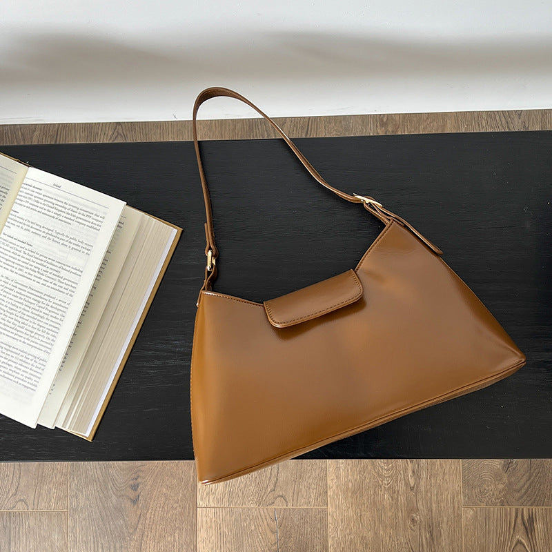 Womens Large-Capacity Korean-Style PU Tote And Shoulder Bag For Women