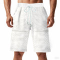 Mens Casual, Loose-fitting Knitted Jacquard Shorts