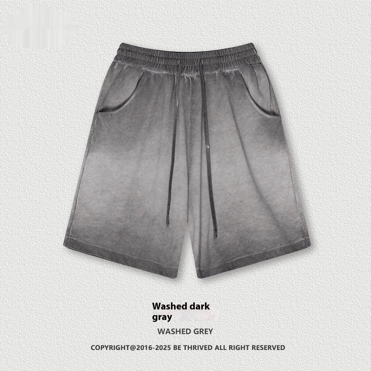 Heavy Drawstring Leisure Sports Pants Fashion Brand Retro Reverse Bottom Fried Fifth