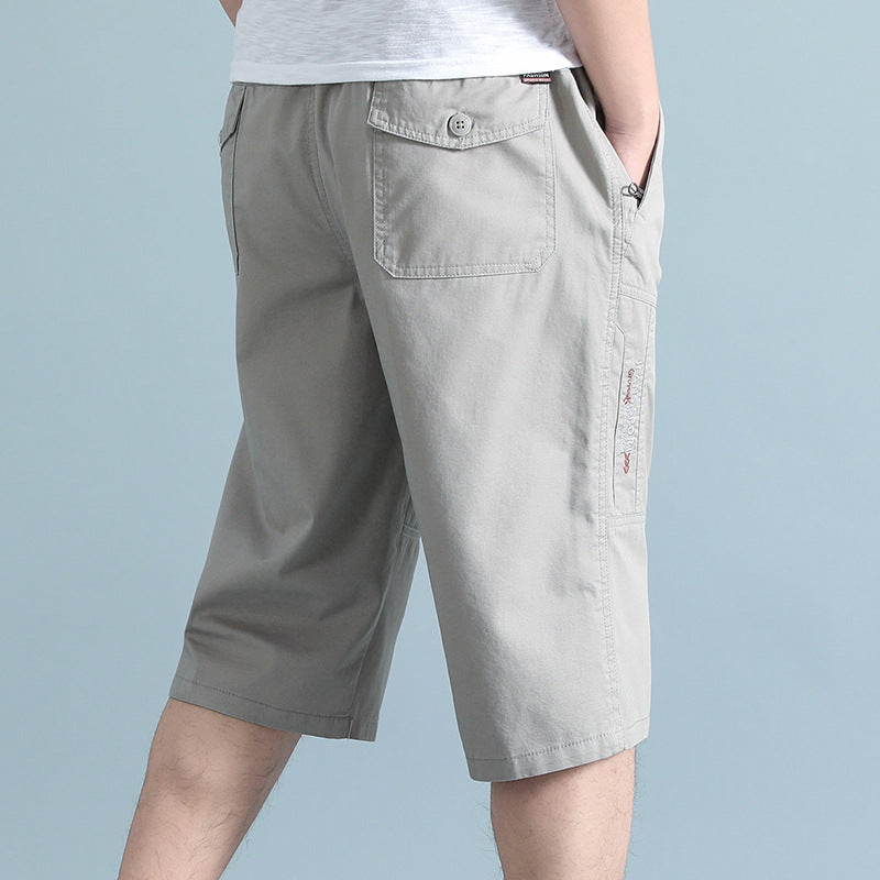 Men's Casual Sports Pants Loose Cotton