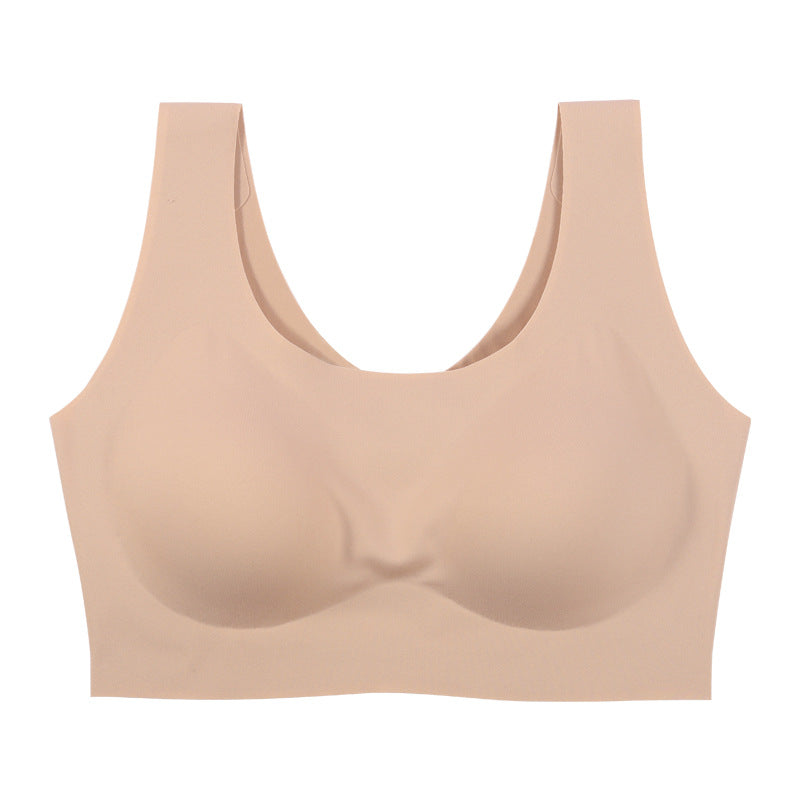 Summer Thin Small-Chest Push-Up Wireless Sports Bra For Women