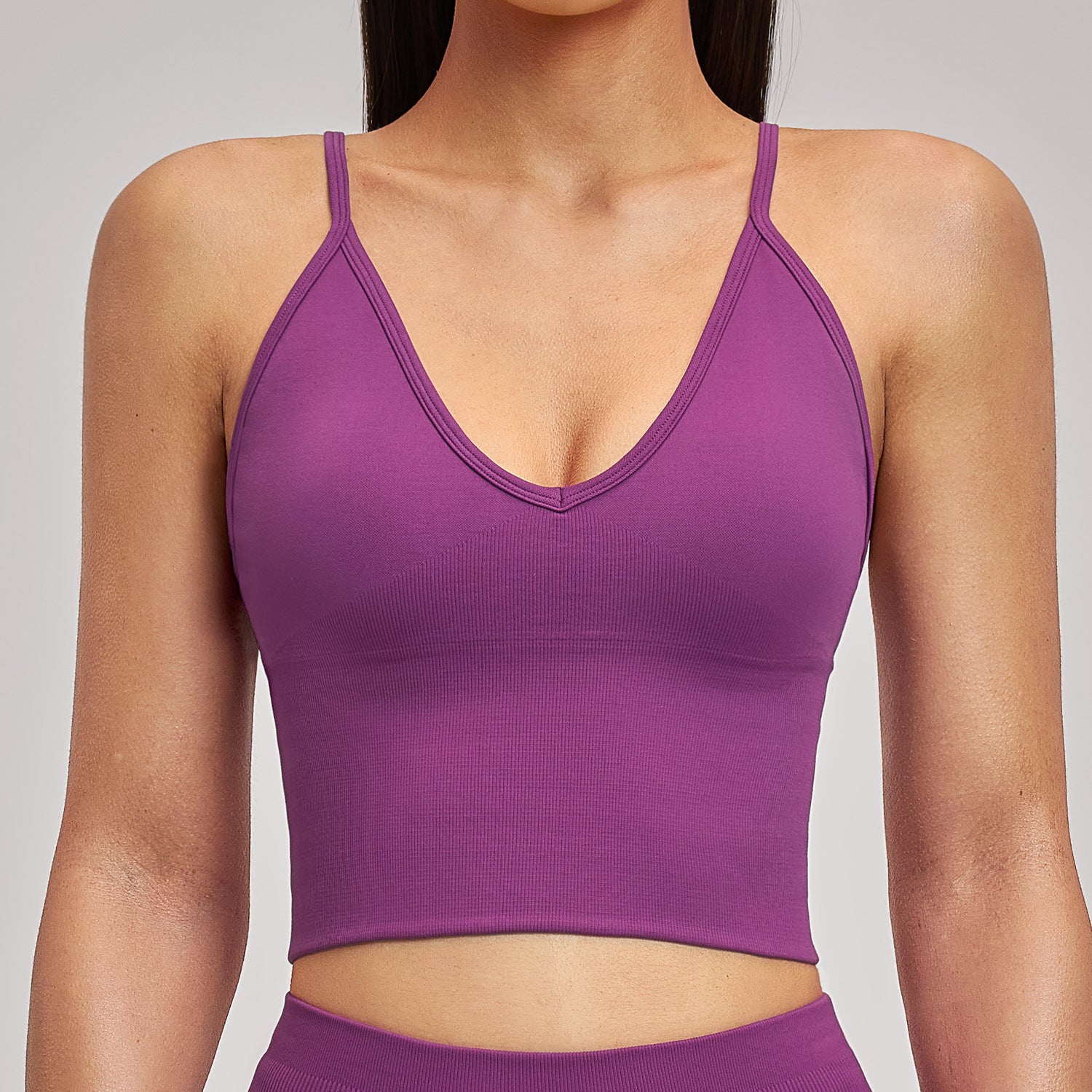 Seamless Shockproof Yoga Bra Quick-Drying Sports Top