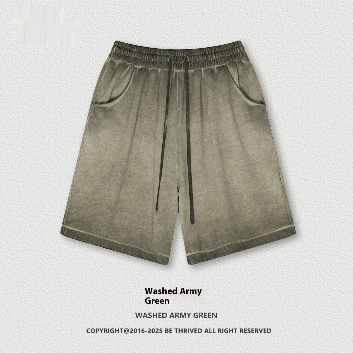 Heavy Drawstring Leisure Sports Pants Fashion Brand Retro Reverse Bottom Fried Fifth