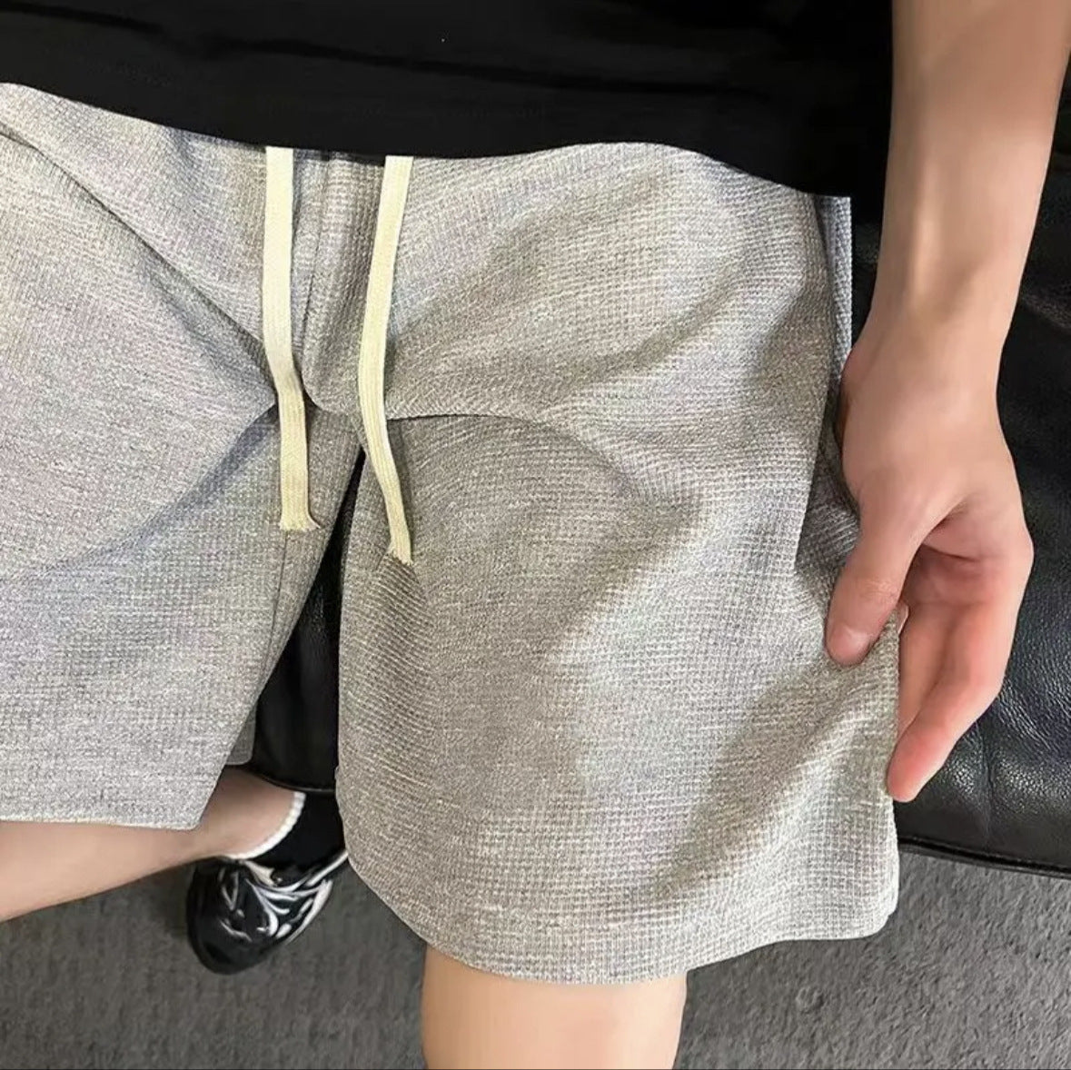 Men's Loose Sports Outerwear Five-point Shorts