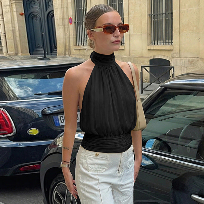 Sexy Fashionable Chic Lace-up Tube Top For Women