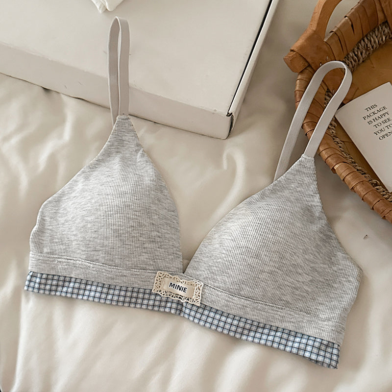 Pure Seduction Triangle Cup Polka Dot Wireless Comfort Bra