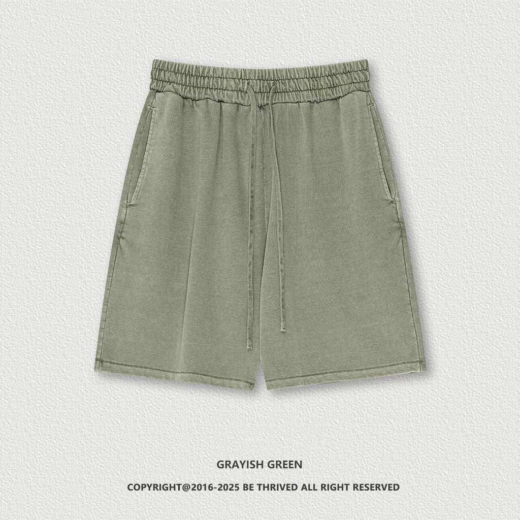Summer American-style Washed Casual Shorts
