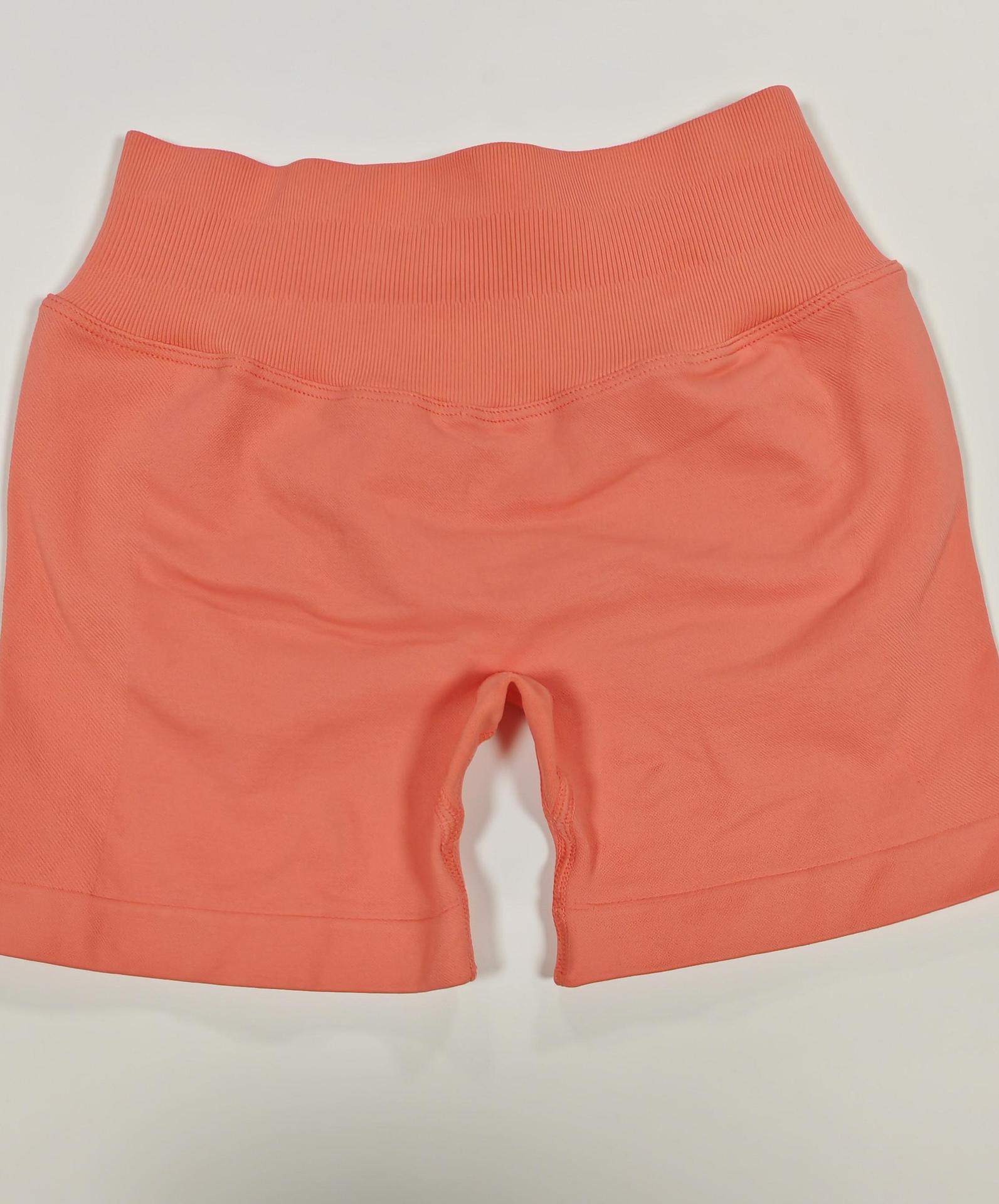 Tight-fitting Hip-lifting Workout Peach-colored Solid-color Shapewear