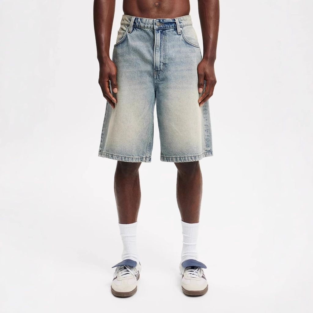 Men's Loose All-matching Jeans Middle Pants