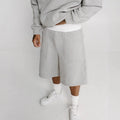 Minimalism Versatile Loose Cropped Pants Short Casual