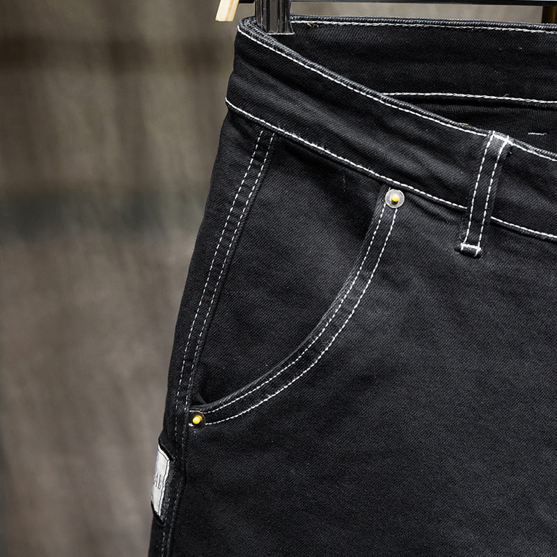 Men's Diagonal Pocket Comfortable Jeans