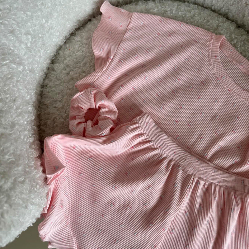 Women's Vest And Shorts Loungewear Set