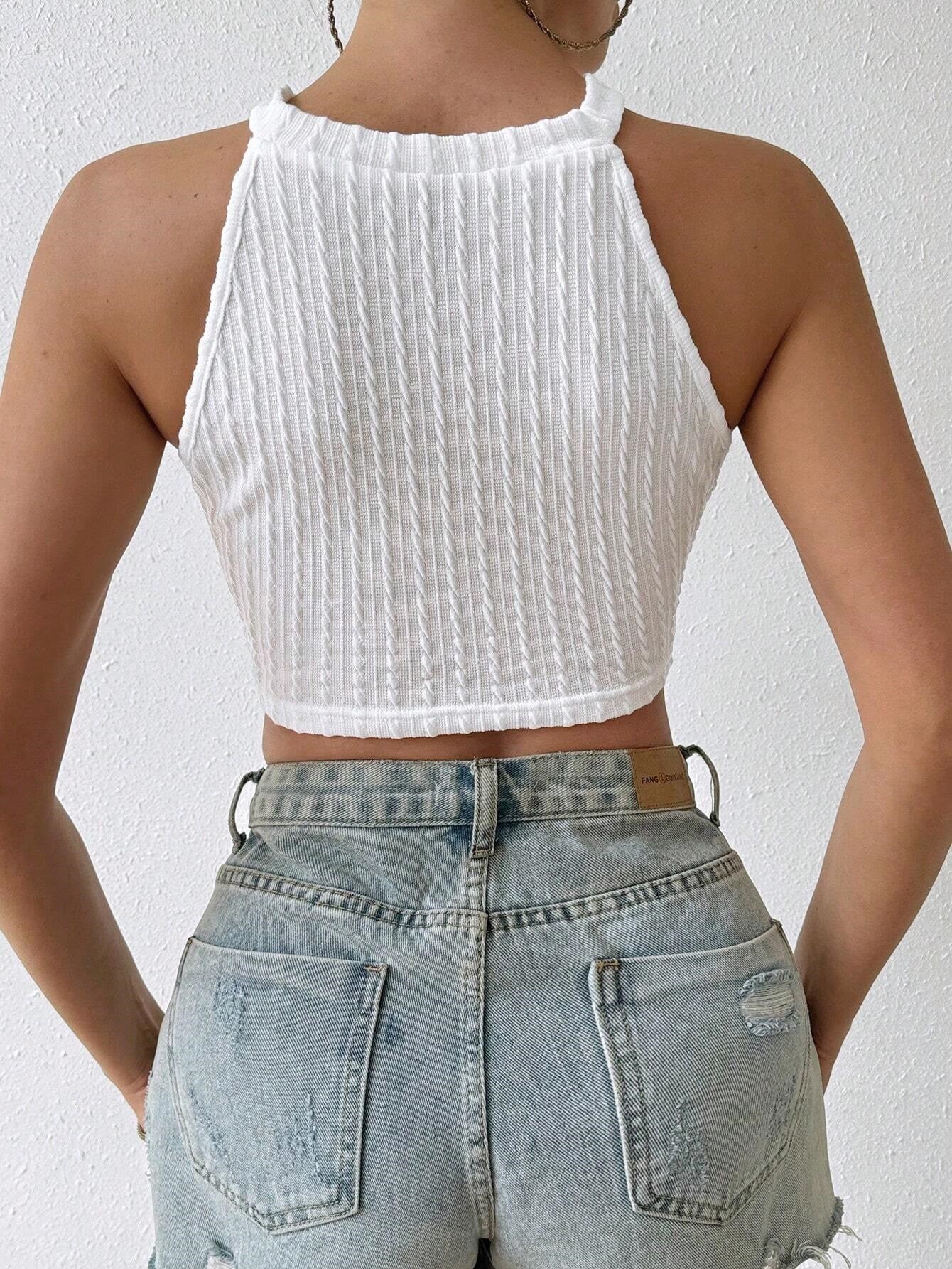 2026 Women's Spring And Summer New Fashion Elegant Tassel Crop